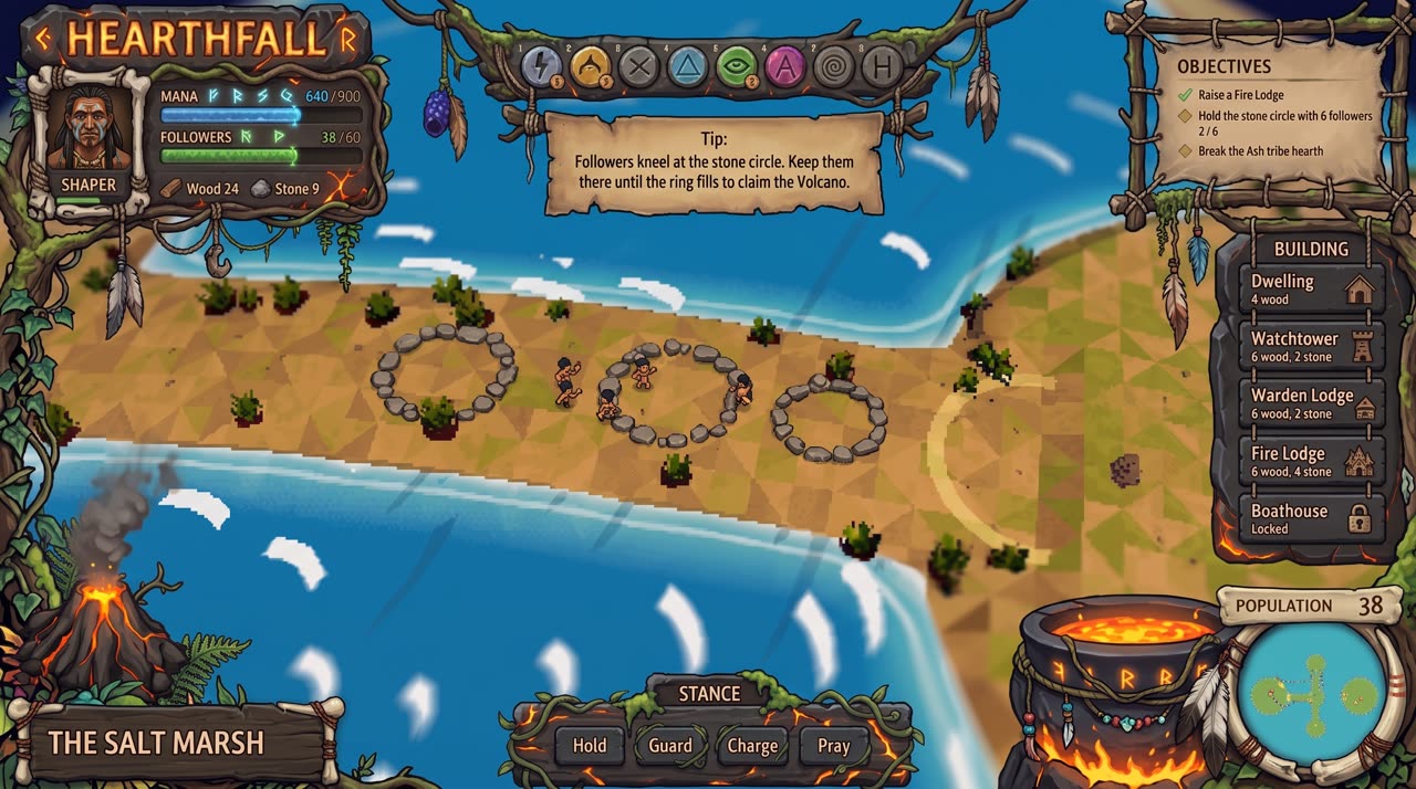 Painted HUD concept art