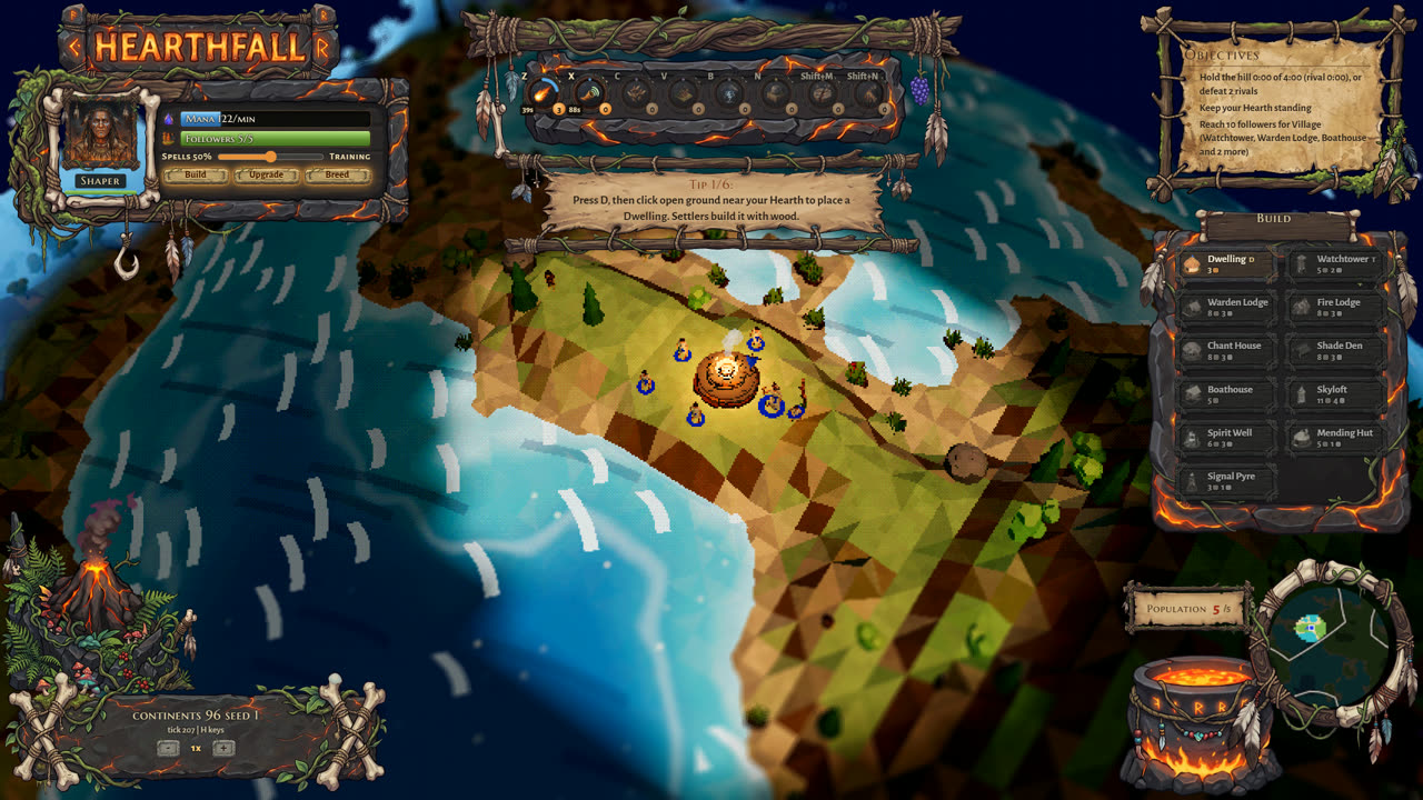 The finished painted HUD at 1440p